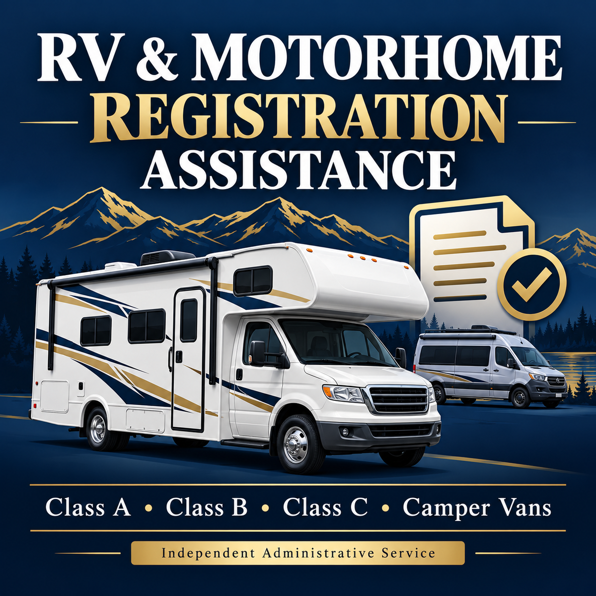 MOTORHOMES & RVS
