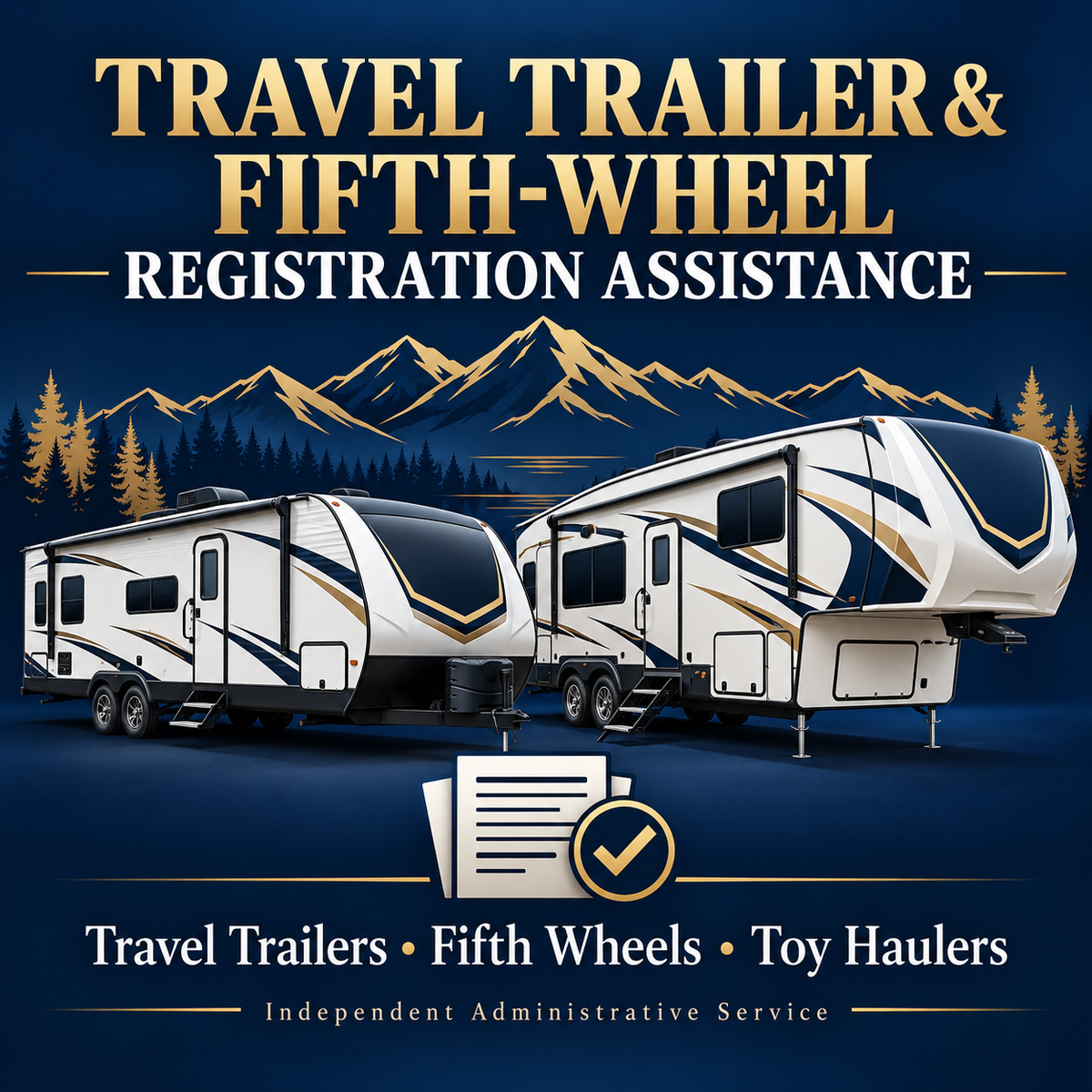 TRAVEL TRAILERS & FIFTH WHEELS