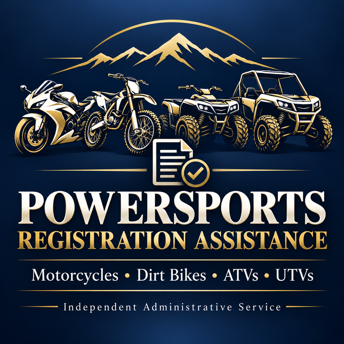 MOTORCYCLES, DIRT BIKES, ATVS & UTVS